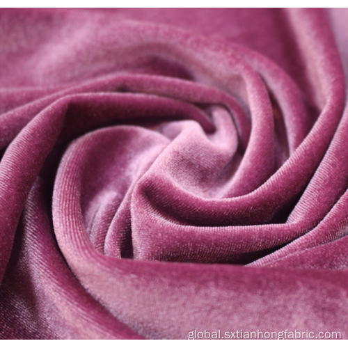 Velvet Upholstery Fabric 100% Polyester Korean Velvet Fabric Supplier